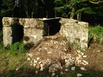 Le four en travaux - En 2016 et 2017