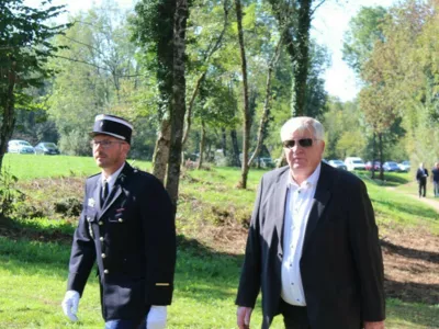 Arrivée des autorités - Guy Saillard Maire de Champagnole